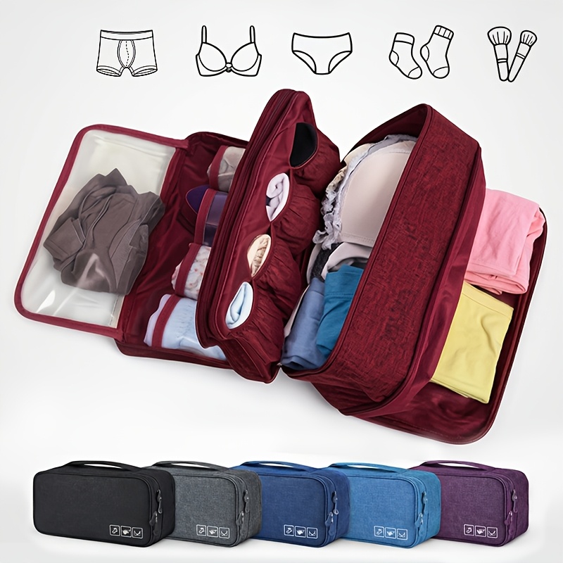 1 PCS Portable Foldable Travel - Sock Organizer Tray ulasan dan harga