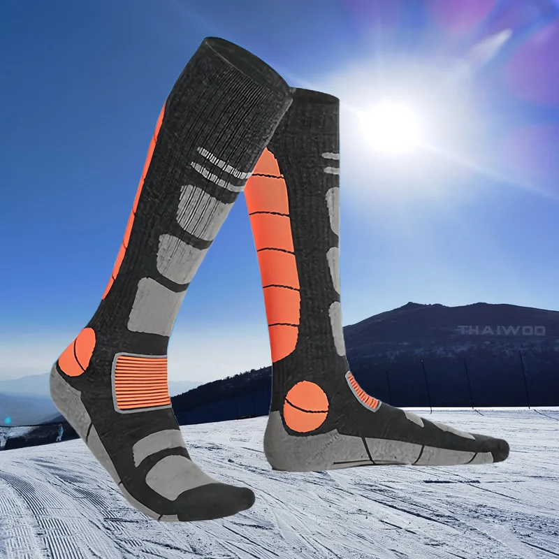 1 Pair Merino Wool Ski Socks M - Thermal Sock Winter ulasan dan harga
