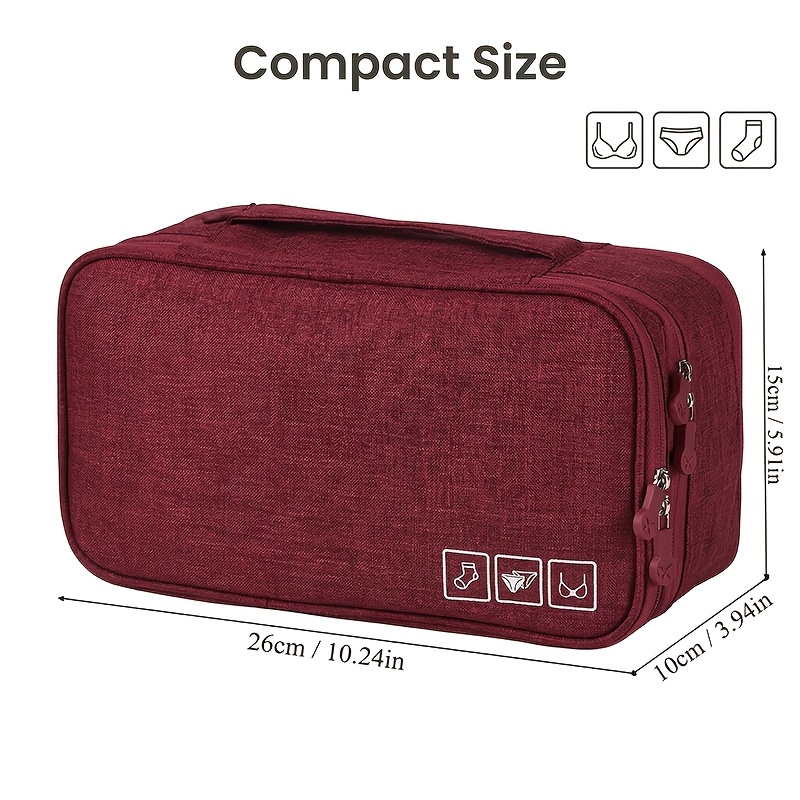 1 PCS Portable Foldable Travel - Sock Organizer Tray ulasan dan harga