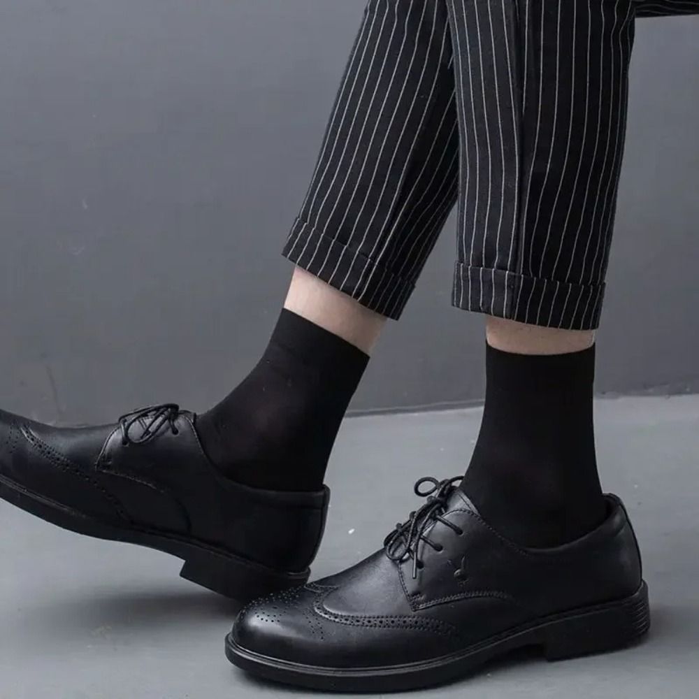 10pairs Fashion Breathable Men - Silk Sock Bamboo ulasan dan harga