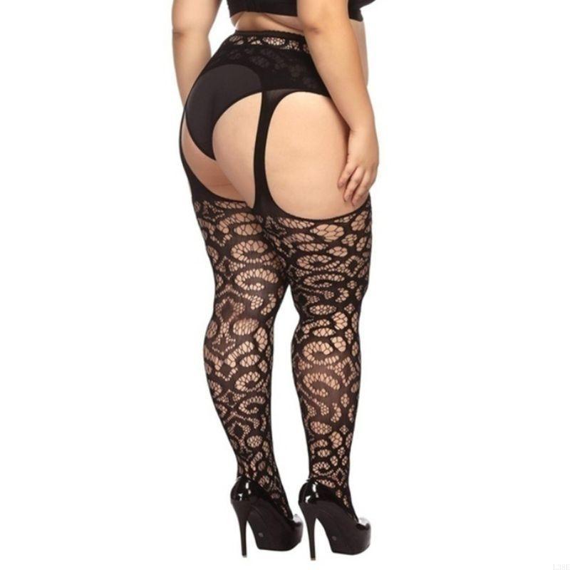 L38E Women Thigh High Tights L - Tights Pantyhose Sheer ulasan dan harga